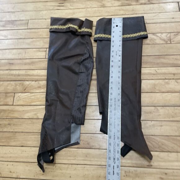 Incharacter Costume Rustic Pirate Lady XL Halloween Boots Stirups and Vest Only - Picture 16 of 16